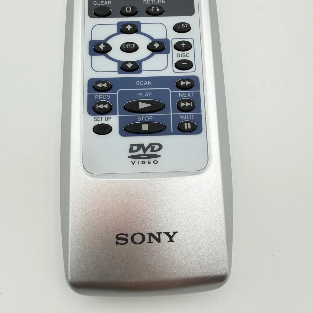 Sony RM-X120 OEM DVD Player Remote Control 1-476-925-11 w Box Tested and Working